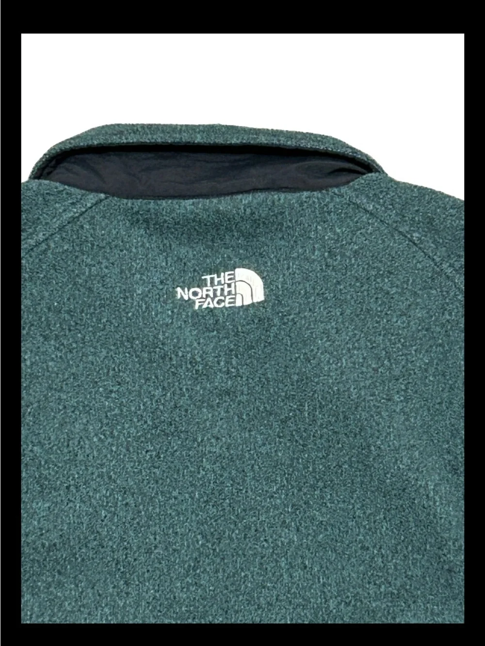 The North Face Men's Teal Full-Zip Fleece Jacket